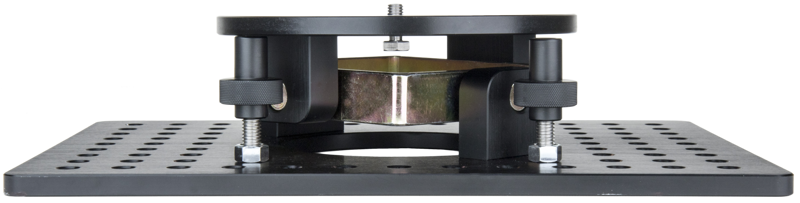 Kupo KSC-160 4 Way Leveling Cam Mount w/ 3/8"""" Slot-Blk - 3
