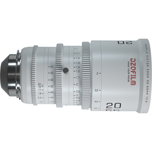 DZOFilm Pictor 20-55mm and 50-125mm T2.8 Super35 Cinema Zoom Lens Bundle White  (PL Mount and EF Mount) - 6