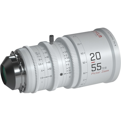 DZOFilm Pictor 20-55mm and 50-125mm T2.8 Super35 Cinema Zoom Lens Bundle White  (PL Mount and EF Mount) - 3