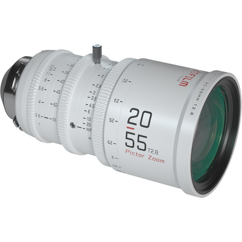 DZOFilm Pictor 20-55mm and 50-125mm T2.8 Super35 Cinema Zoom Lens Bundle White  (PL Mount and EF Mount) - 4