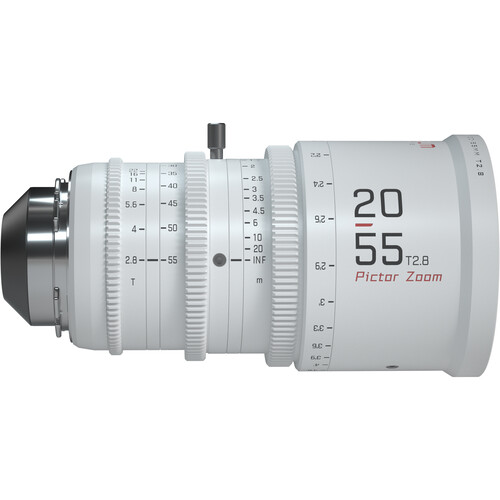 DZOFilm Pictor 20-55mm and 50-125mm T2.8 Super35 Cinema Zoom Lens Bundle White  (PL Mount and EF Mount) - 5