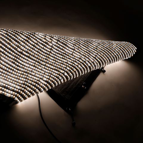 Falcon Eyes Flexible Bi-Color LED Video lightPanel RX-120TDX III-K1 116x117 cm 680W - 4