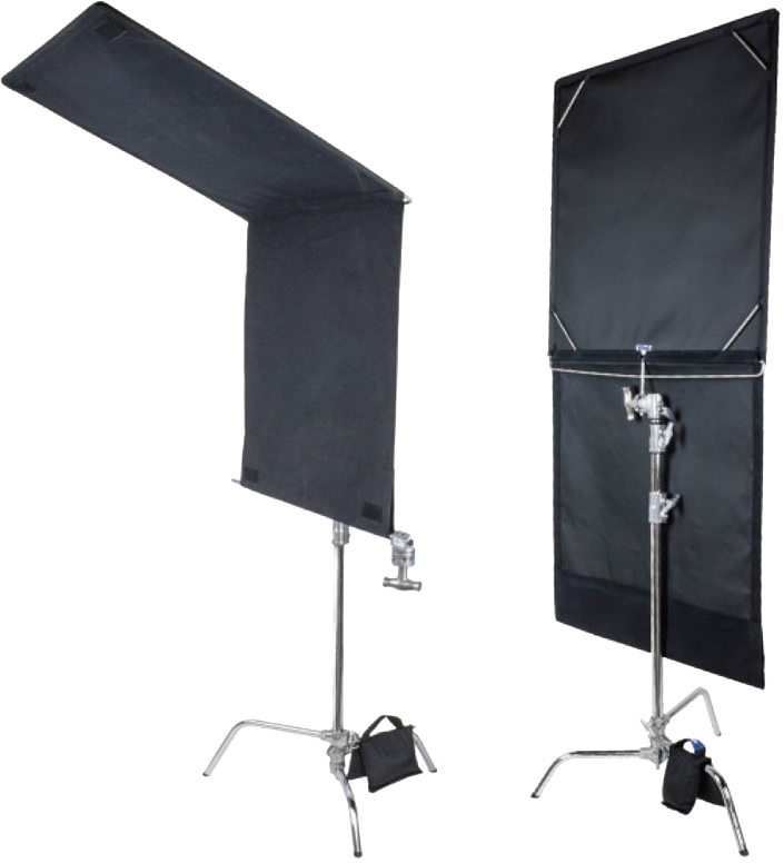 Kupo KT-4848TF 48""""X48"""" Top Hinge Floopy Full Frame Black - 3
