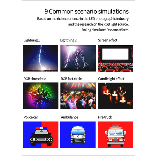 BOLING BL-P1 Pocket LED RGB Video Light - 10