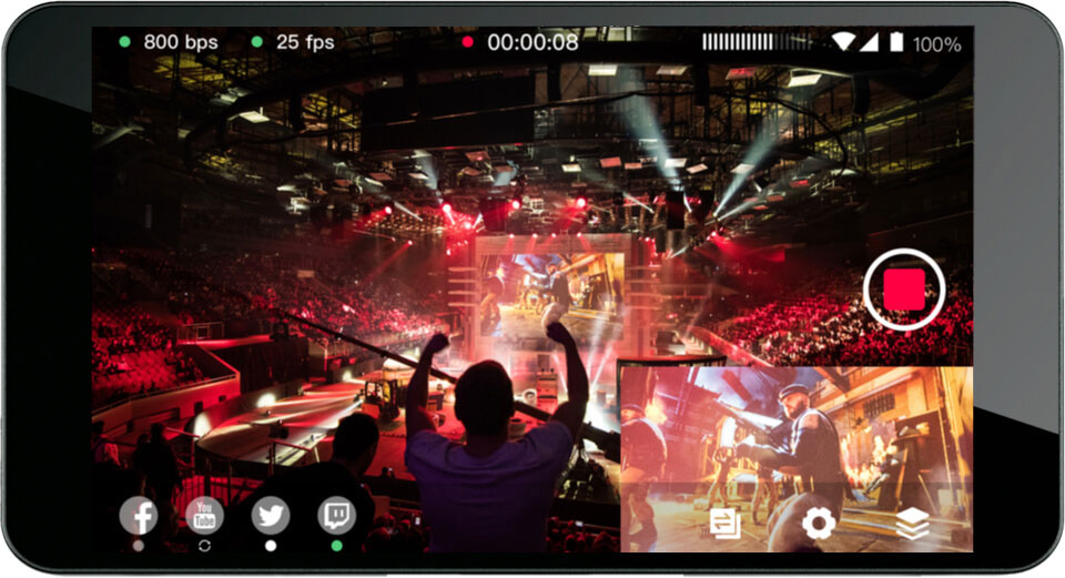 YoloLIV YoloBox Portable Live Stream Studio Monitor Multicam