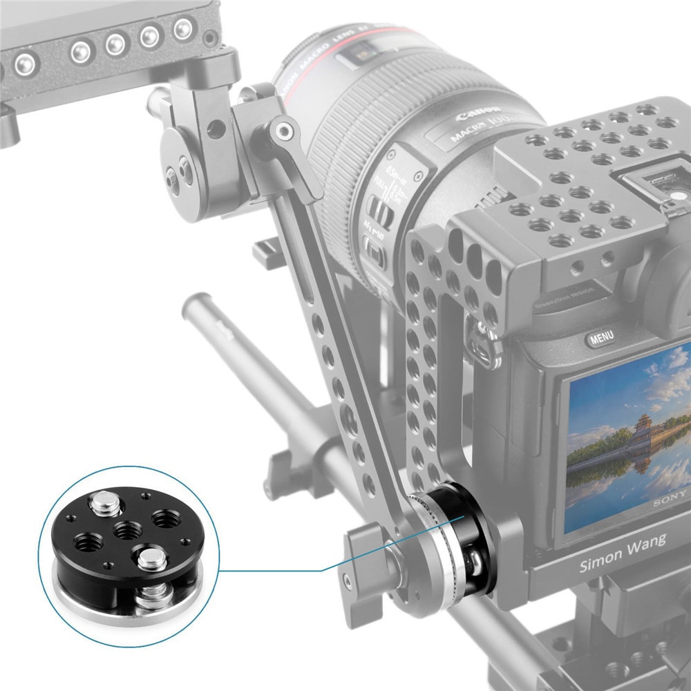 SmallRig Arri Standard Rosette Bolt-On Mount (M6 Thread) 1939 - 6