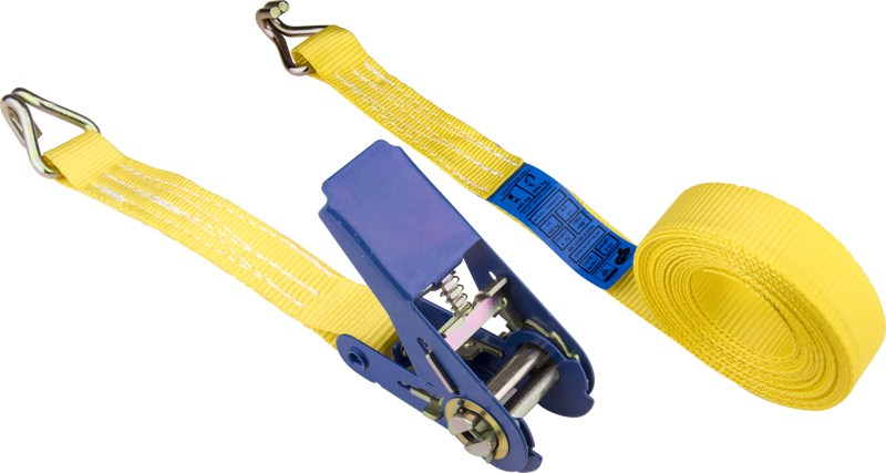 Kupo RS-RS2550 Ratchet Strap, Yellow Width 25mmx5m – för filmskapare