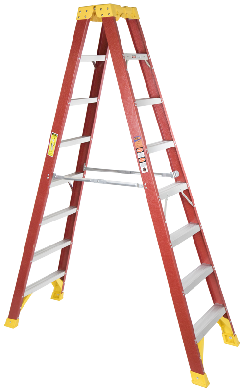 Kupo KFL-T8 Fiberglass ladder Double Sided  (240cm)