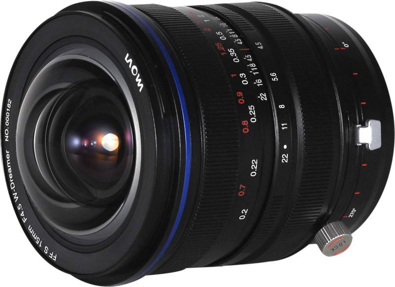 Laowa 15mm f/4.5 Zero-D Shift - Canon EF - 4