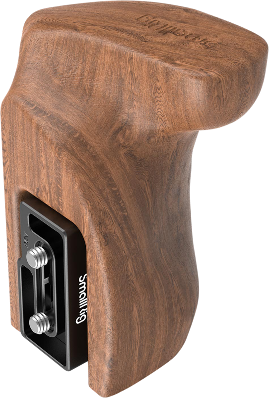 SmallRig 2457 Wooden Grip w Quick Release f Z CamE - 7