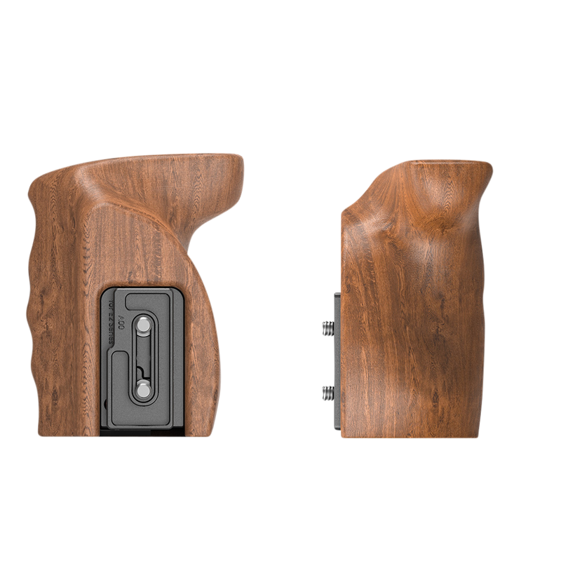 SmallRig 2457 Wooden Grip w Quick Release f Z CamE - 11