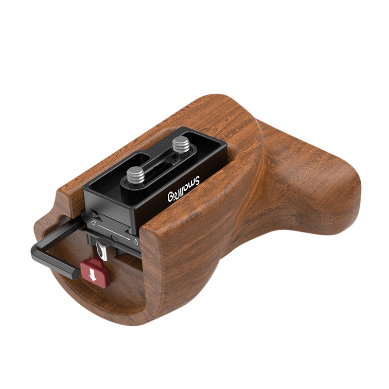 SmallRig 2457 Wooden Grip w Quick Release f Z CamE - 10