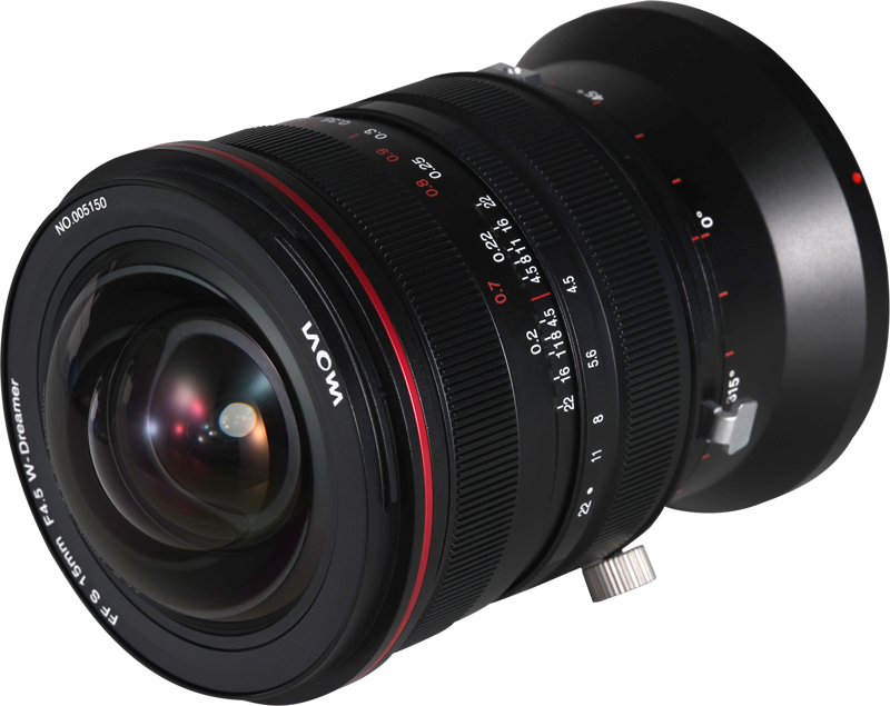 Laowa 15mm f/4.5R Zero-D Shift - GFX - 3
