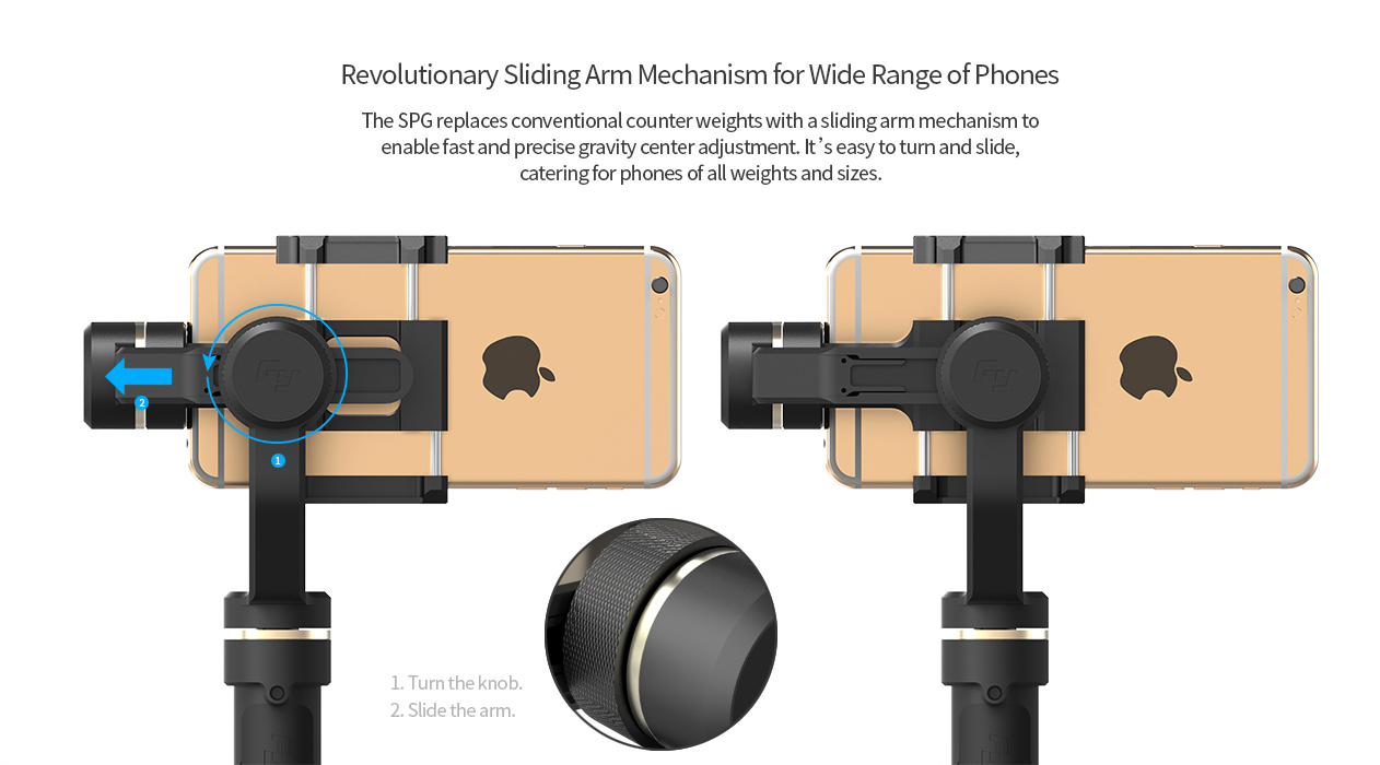 Spg Handheld Gimbal stabilizer Smartphone  - 5