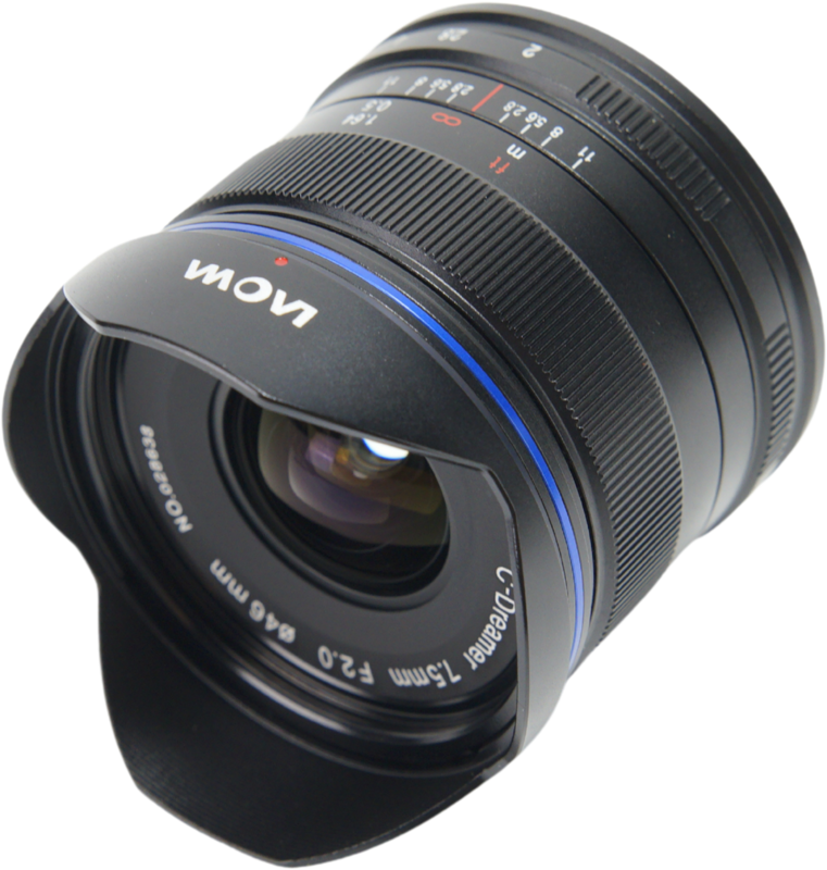 Laowa 7.5mm f/2  (Standard) Lens - MFT / Black - 7