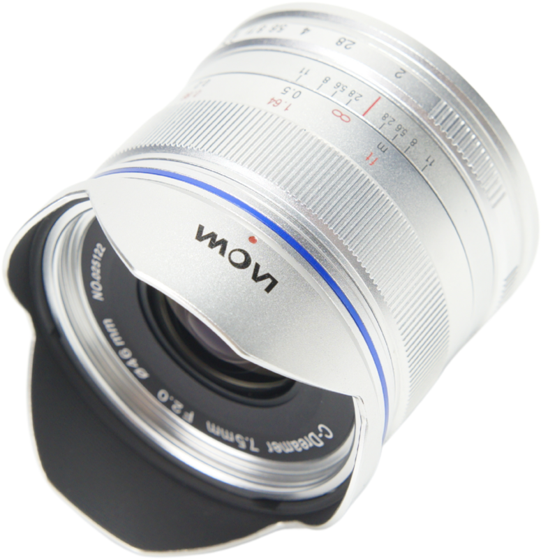 Laowa 7.5mm f/2  (Standard) Lens - MFT / Silver - 3