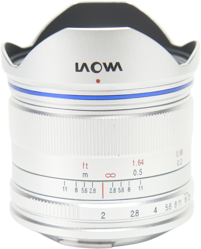 Laowa 7.5mm f/2  (Standard) Lens - MFT / Silver