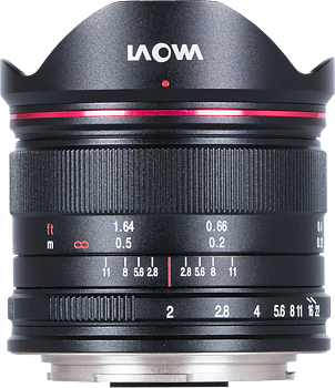 Laowa 7.5mm f/2 (Lightweight) Lens - MFT / Black