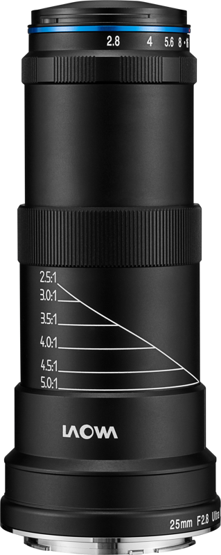 Laowa 25mm f/2.8 2.5-5X Ultra Macro Lens - Canon EF - 2
