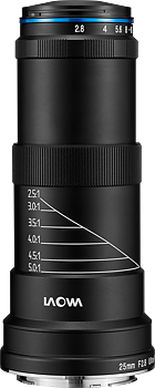 Laowa 25mm f/2.8 2.5-5X Ultra Macro Lens - Canon EF