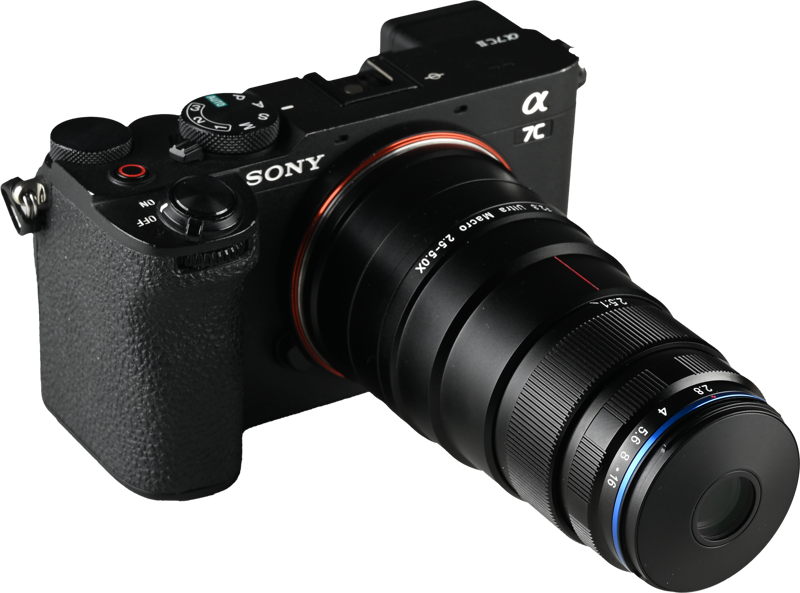 Laowa 25mm f/2.8 2.5-5X Ultra Macro Lens - Sony E - 6