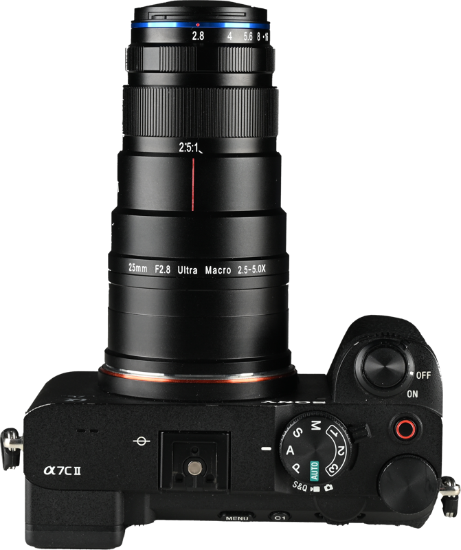 Laowa 25mm f/2.8 2.5-5X Ultra Macro Lens - Sony E - 8
