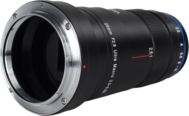 Laowa 25mm f/2.8 2.5-5X Ultra Macro Lens - Nikon Z - 6