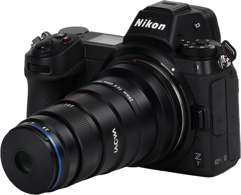 Laowa 25mm f/2.8 2.5-5X Ultra Macro Lens - Nikon Z - 9