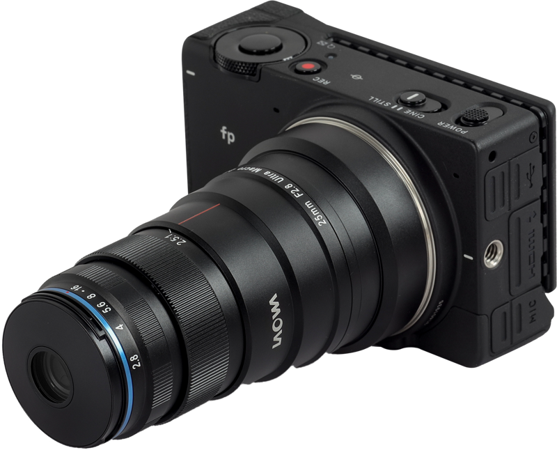 Laowa 25mm f/2.8 2.5-5X Ultra Macro Lens - L Mount - 4