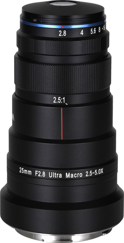 Laowa 25mm f/2.8 2.5-5X Ultra Macro Lens - L Mount - 2