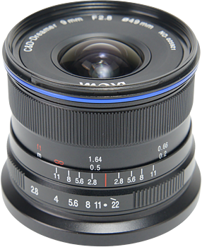 Laowa 9mm f/2.8 Zero-D Lens - EOS-M