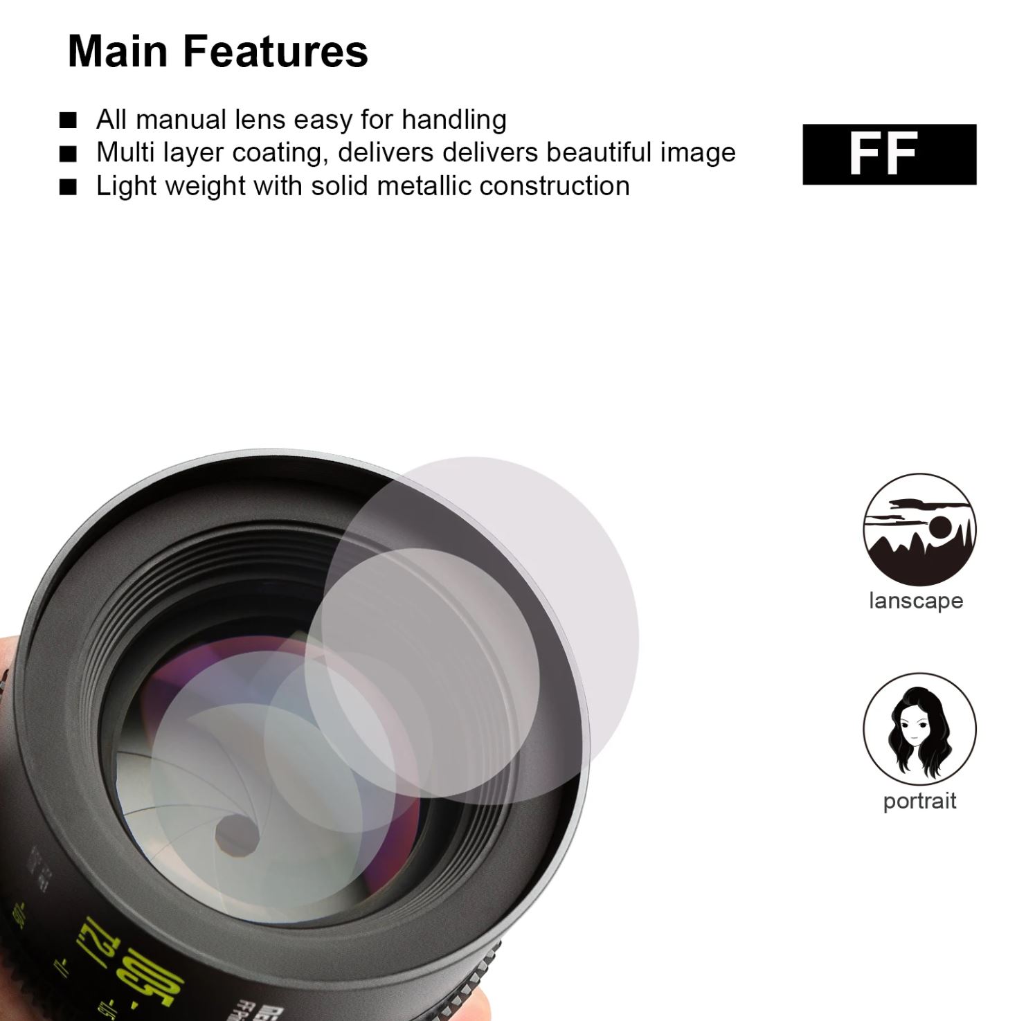 Meike MK-105mm T2.1 FF RF - 6