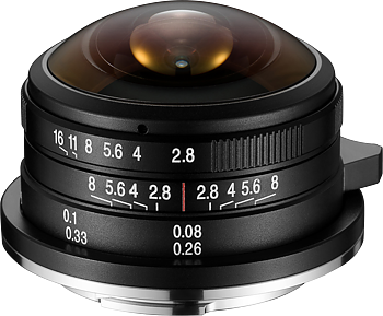 Laowa 4mm f/2.8 Fisheye Lens - MFT