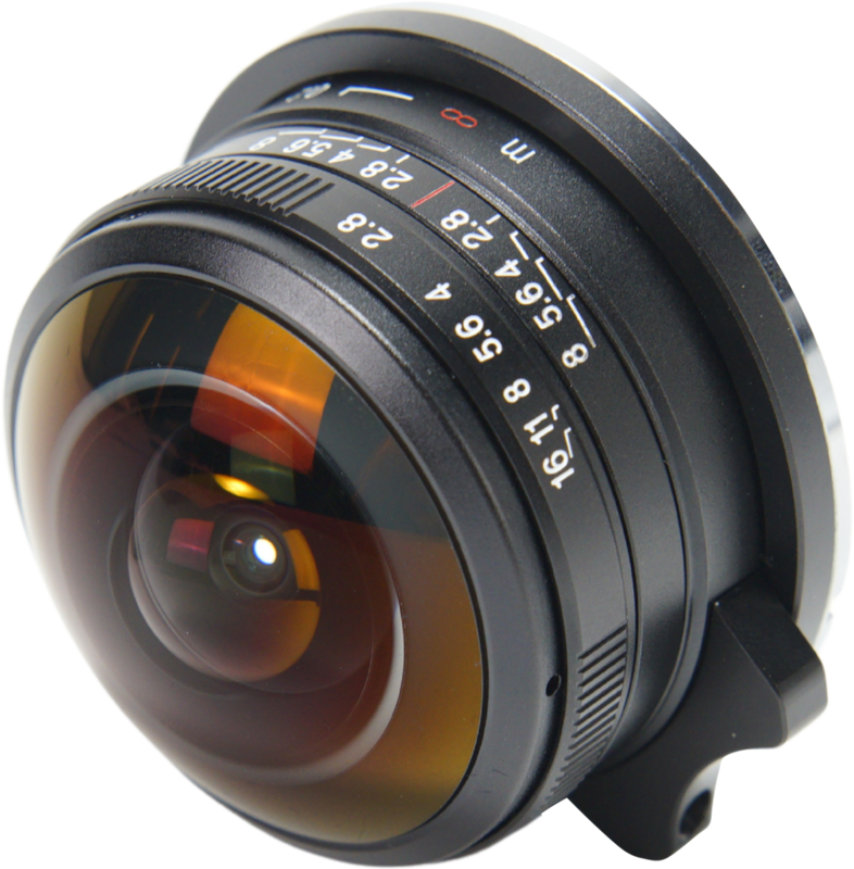 Laowa 4mm f/2.8 Fisheye Lens - MFT - 4