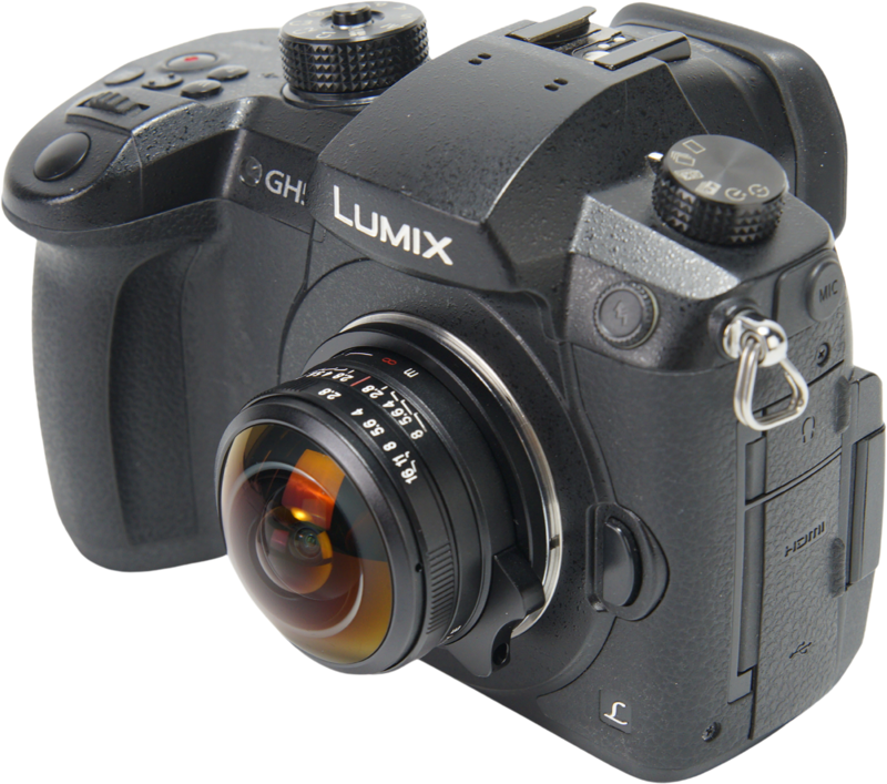 Laowa 4mm f/2.8 Fisheye Lens - MFT - 7