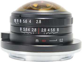 Laowa 4mm f/2.8 Fisheye Lens - Sony E