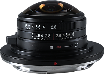 Laowa 4mm f/2.8 Fisheye Lens - Canon RF