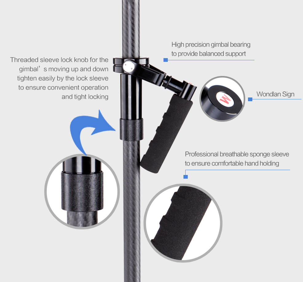 Steadycam Wondlan Magic 3 Stabilizer  - 3
