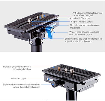 Steadycam Wondlan Magic 3 Stabilizer 