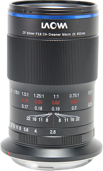 Laowa 65mm f/2.8 2X Ultra Macro Lens - Canon RF