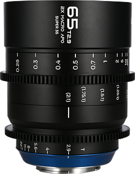 Laowa 65mm T2.9 2X Macro APO Cine Lens - Fuji X