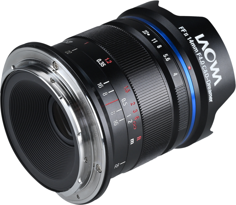 Laowa 14mm f/4 FF RL Zero-D - L Mount - 4