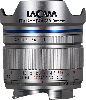 Laowa 14mm f/4 FF RL Zero-D - Leica M (Silver)