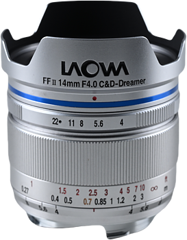 Laowa 14mm f/4 FF RL Zero-D - Leica M (Silver)