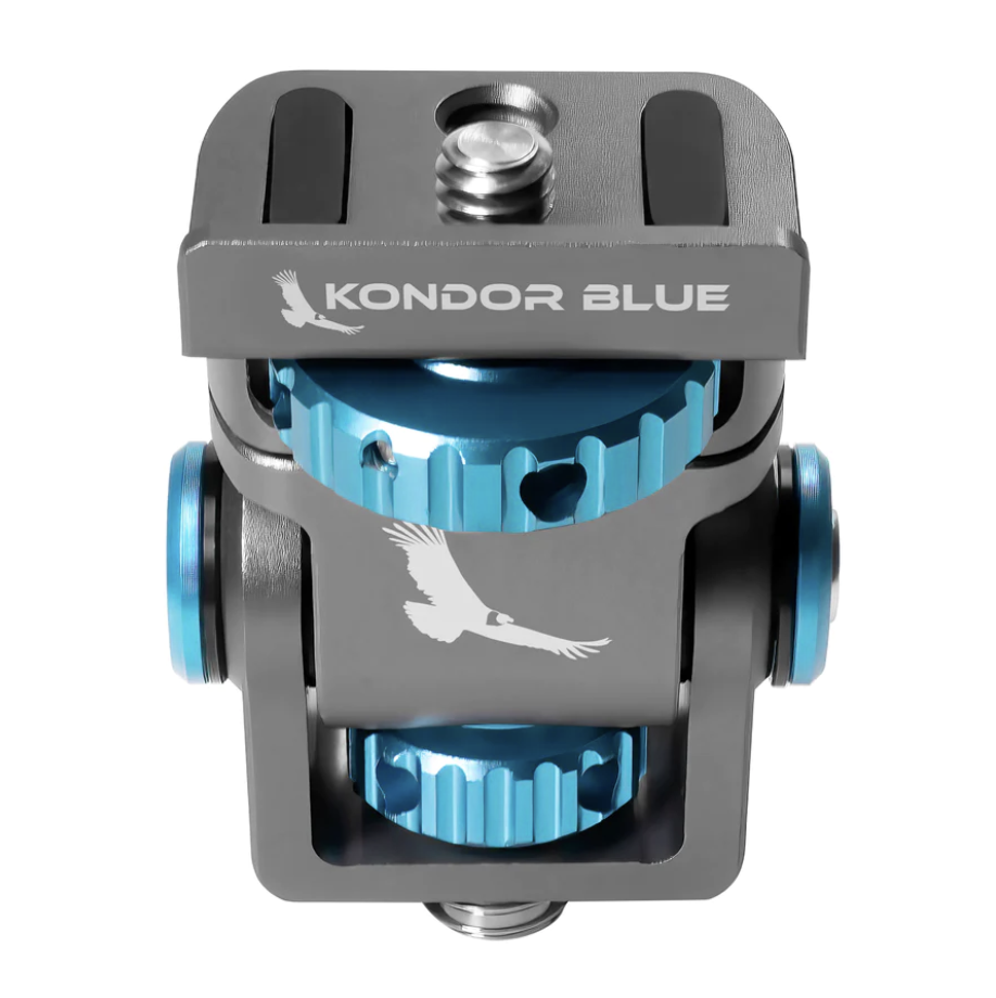 Kondor Blue 1/4" Swivel Tilt Monitor Mount withArri Pin - 3