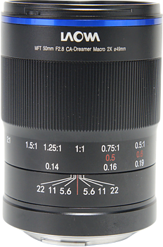 Laowa 50mm f/2.8 2X Ultra Macro APO MFT Lens - MFT
