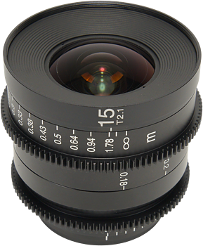 Laowa 15mm T2.1 Zero-D Cine Lens - Sony FE