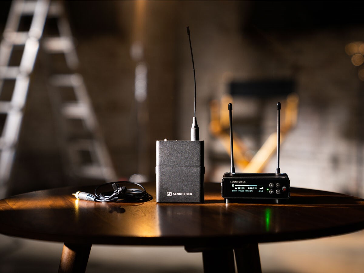 Kit de microfone sem fios Sennheiser EW-DP ME4 SET com microfone de lapela - 8