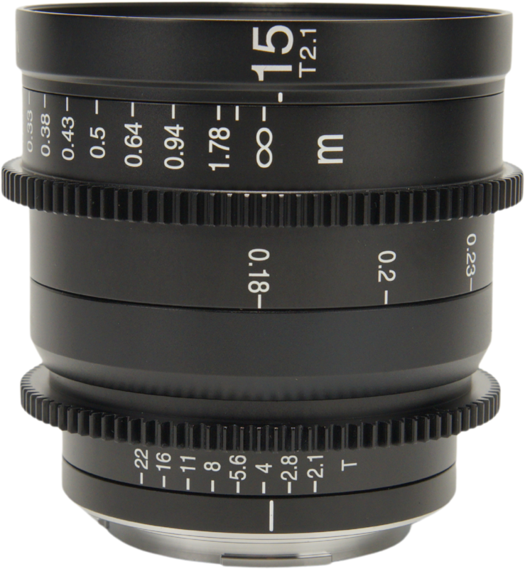 Laowa 15mm T2.1 Zero-D Cine Lens - Canon RF