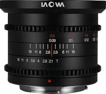 Laowa 6mm T2.1 Zero-D MFT Cine Lens - MFT